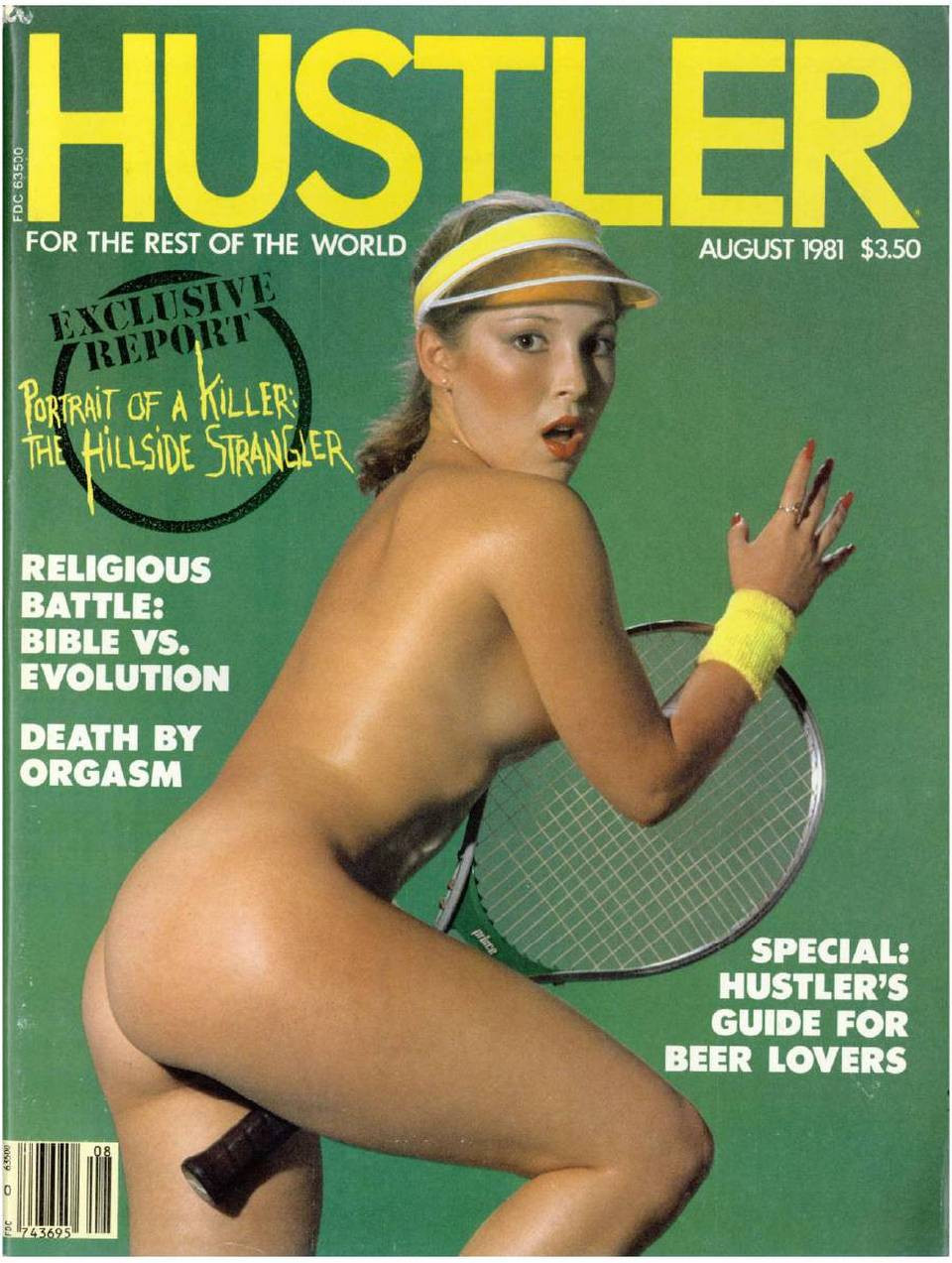 Как со временем менялись обложки журнала Hustler.